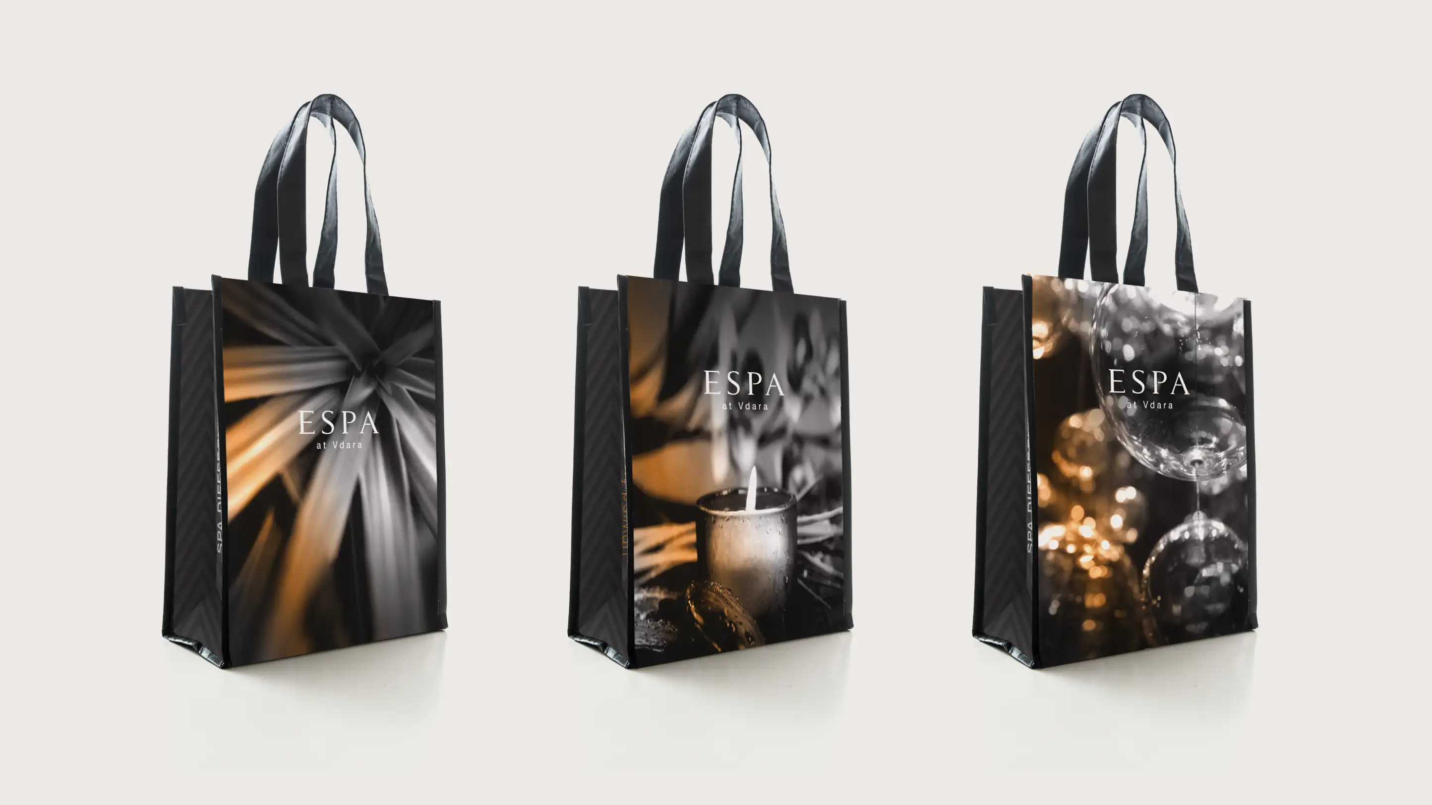 ESPA at Vdara eco-friendly tote bag design options.